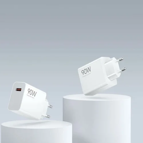 Xiaomi Φορτιστής με Θύρα USB-A και Καλώδιο USB-C 90W Λευκός (HyperCharge Combo)