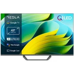 Tesla Smart Τηλεόραση 43" 4K UHD QLED Q43E655GUS HDR (2025)