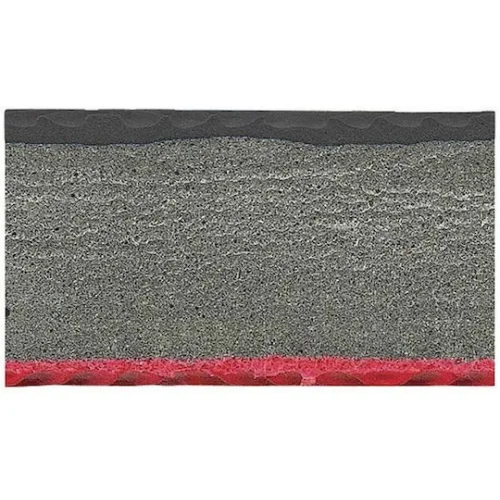 AMILA Diamond Protection Floor Δάπεδο Παζλ Γυμναστηρίου Διπλής Όψης Κόκκινο/Μαύρο 100x100x2.5cm 1τμχ