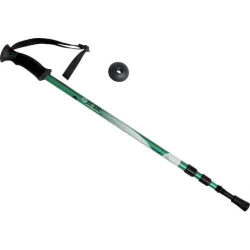 AMILA Escape Τηλεσκοπικό Μπατόν Ορειβασίας Αλουμινίου 1τμχ Πράσινο