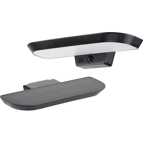 Powertech Ηλιακό Φωτιστικό 6W 500lm Θερμό Λευκό 3000K με Αισθητήρα Κίνησης IP54 28.2x12.94x4.33εκ.