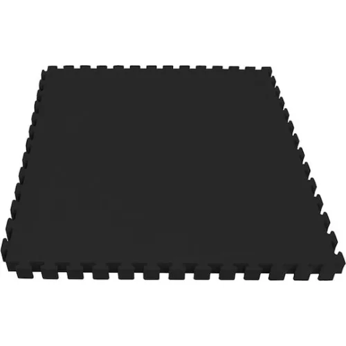 AMILA Δάπεδο Παζλ Γυμναστηρίου Διπλής Όψης Κόκκινο/Μαύρο 100x100x2cm 1τμχ