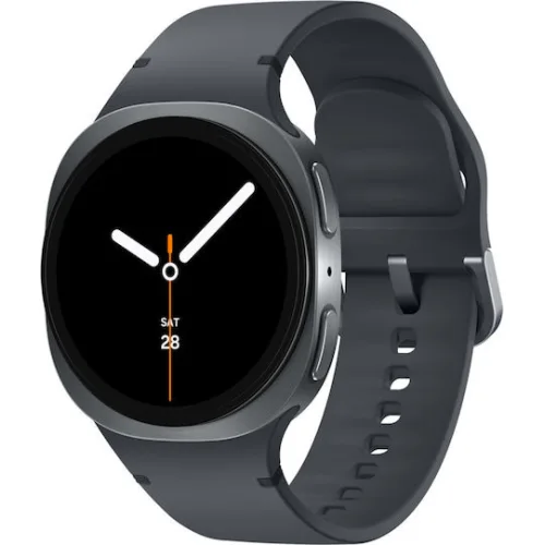 Samsung Galaxy Watch8 Aluminium 40mm Αδιάβροχο με Παλμογράφο (Dark Gray)