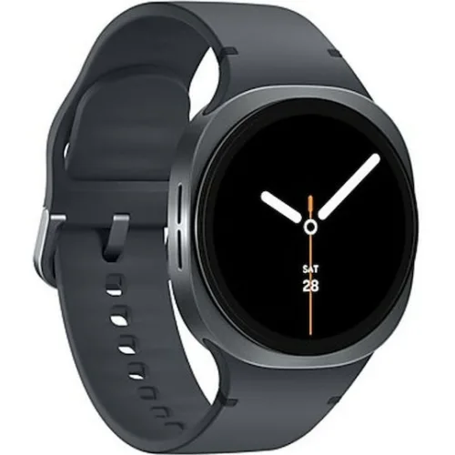 Samsung Galaxy Watch8 Aluminium 40mm Αδιάβροχο με Παλμογράφο (Dark Gray)