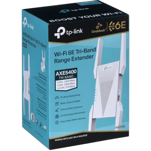 Mercusys ME80X WiFi Extender Dual Band (2.4 & 5GHz) 3000Mbps