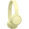 Sony WH-CH520 Ασύρματα / Ενσύρματα On Ear Ακουστικά με 50 ώρες Λειτουργίας και Quick Charge Κίτρινα