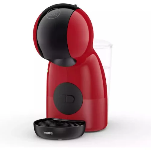 Krups Piccolo XS Καφετιέρα για Κάψουλες Dolce Gusto Πίεσης 15bar Κόκκινη