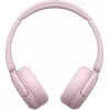 Sony WH-CH520 Ασύρματα / Ενσύρματα On Ear Ακουστικά με 50 ώρες Λειτουργίας και Quick Charge Ροζ