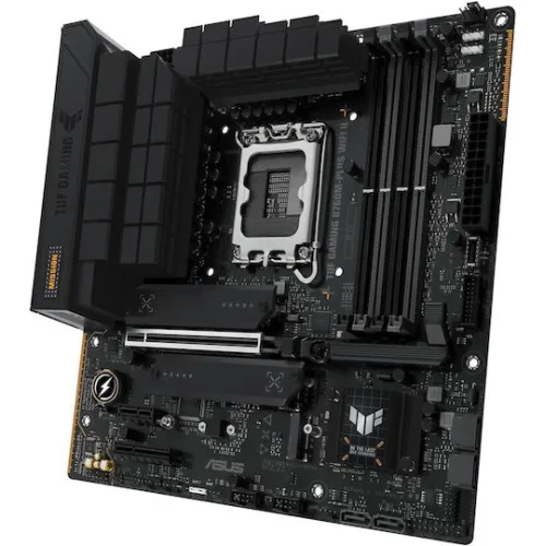 Asus TUF B760M-PLUS GAMING WIFI II Motherboard Micro ATX με Intel 1700 Socket 90MB1HE0-M0EAY0