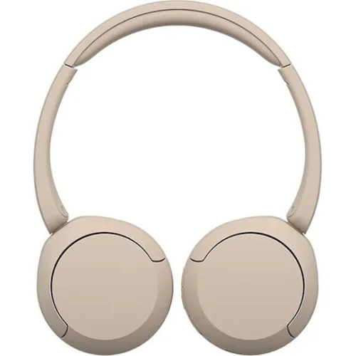 Sony WH-CH520 Ασύρματα / Ενσύρματα On Ear Ακουστικά με 50 ώρες Λειτουργίας και Quick Charge Μπεζ