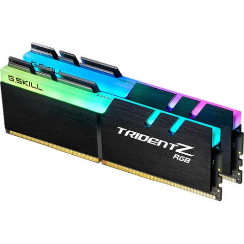 G.Skill Trident Z RGB DDR4 32GB RAM με 2x16GB Modules και Ταχύτητα 3200 για Desktop