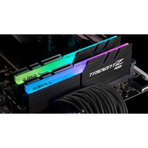G.Skill Trident Z RGB DDR4 32GB RAM με 2x16GB Modules και Ταχύτητα 3600 για Desktop