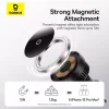 Baseus Βάση Κινητού Αυτοκινήτου MagPro 15W με Μαγνήτη και Ασύρματη Φόρτιση Μαύρη