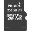 Philips microSDXC 256GB Class 10 U1 V30 A1 UHS-I με αντάπτορα
