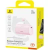 Baseus Compact Lightning Edition Power Bank 5000mAh 20W με Θύρα USB-C Ροζ