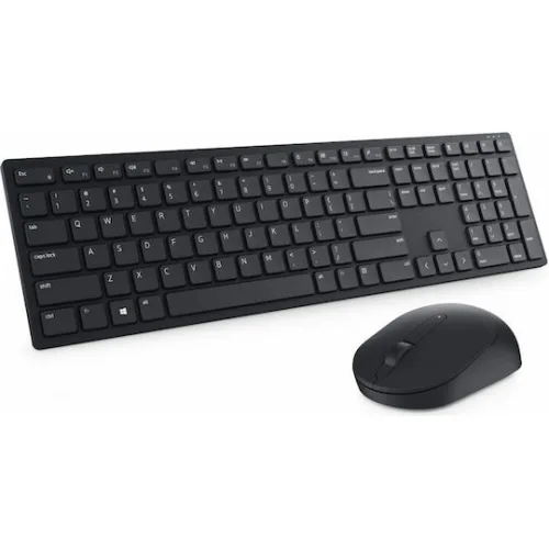 Dell Pro KM5221W Ασύρματο Σετ Πληκτρολόγιο & Ποντίκι Αγγλικό US