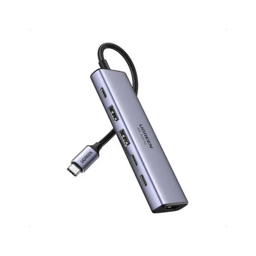 Ugreen CM511 USB-C Docking Station με HDMI 4K PD Γκρι
