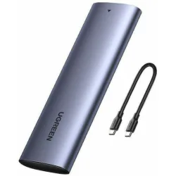 Ugreen CM400 Θήκη για Σκληρό Δίσκο M.2 PCI Express NVME με σύνδεση USB 3.1 Type-C σε Γκρι χρώμα