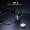 Ugreen Βάση Φόρτισης GaN με Θύρα USB-A και 2 Θύρες USB-C 65W 15W Qi2 Wireless Stand (Nexode)