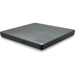 Hitachi-LG Data Storage Εξωτερικός Οδηγός Εγγραφής/Ανάγνωσης DVD/CD για Laptop / Desktop Ασημί