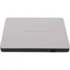 Hitachi-LG Data Storage Εξωτερικός Οδηγός Εγγραφής/Ανάγνωσης DVD/CD για Laptop / Desktop Ασημί
