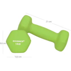 Songmics Βαράκι Εξάγωνο 6 x 1kg