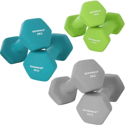 Songmics Βαράκι Εξάγωνο 6 x 1kg