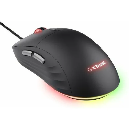 Trust GXT 925 Redex II RGB Laser Gaming Ποντίκι 10000 DPI Μαύρο