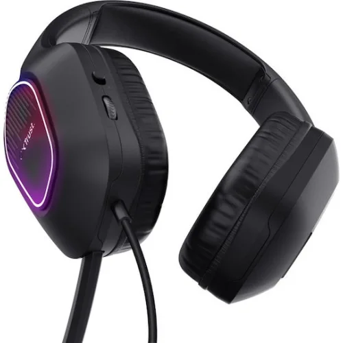 Trust GXT 416 Zirox Ασύρματο Over Ear Gaming Headset με σύνδεση 3.5mm / USB