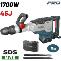 Bormann Pro 5205909 Κατεδαφιστικό Ρεύματος 1700W με Υποδοχή SDS Max