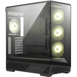 MSI MAG PANO 130R PZ Midi Tower Κουτί Υπολογιστή Black/Transparent