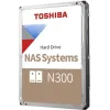 Toshiba N300 4TB HDD Σκληρός Δίσκος 3.5" SATA III 7200rpm με 256MB Cache για NAS