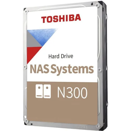 Toshiba N300 4TB HDD Σκληρός Δίσκος 3.5" SATA III 7200rpm με 256MB Cache για NAS