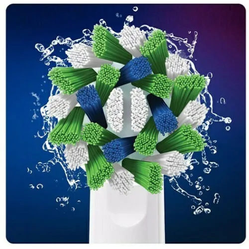 Oral-B CrossAction CleanMaximizer Ανταλλακτικές Κεφαλές για Ηλεκτρική Οδοντόβουρτσα XXL Pack 8τμχ