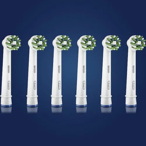 Oral-B Crossaction Ανταλλακτικές Κεφαλές για Ηλεκτρική Οδοντόβουρτσα 6τμχ