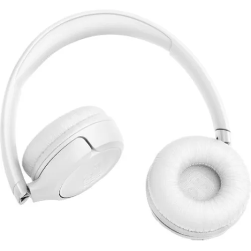 JBL Tune 530BT Ασύρματα Bluetooth On Ear Ακουστικά με 76 ώρες Λειτουργίας Λευκά
