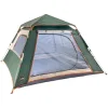 Campo Rover 4 Αυτόματη Καλοκαιρινή Σκηνή Camping Πράσινη με Διπλό Πανί για 4 Άτομα 240x240x160εκ.