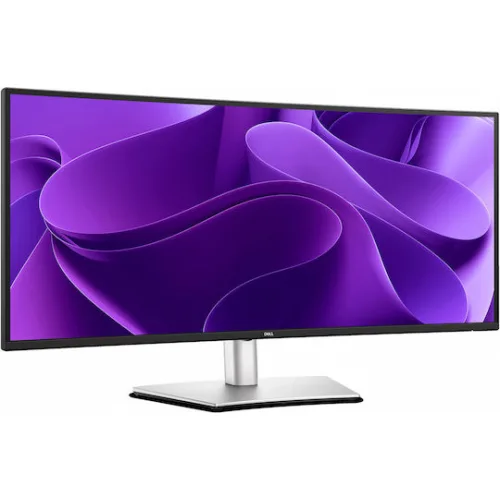 Dell Pro Plus P3425WE Ultrawide IPS Curved Monitor 34.1" QHD 3440x1440 με Χρόνο Απόκρισης 5ms GTG