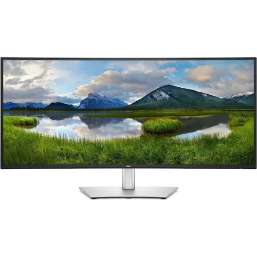 Dell Pro Plus P3425WE Ultrawide IPS Curved Monitor 34.1" QHD 3440x1440 με Χρόνο Απόκρισης 5ms GTG