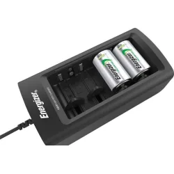 Energizer ACCU Recharge Universal Φορτιστής 4 Μπαταριών Ni-MH Μεγέθους AA/AAA/9V/D