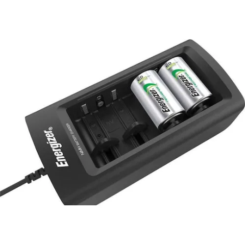 Energizer ACCU Recharge Universal Φορτιστής 4 Μπαταριών Ni-MH Μεγέθους AA/AAA/9V/D