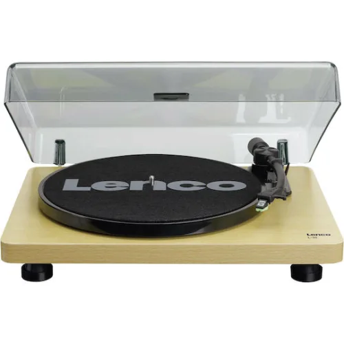 Lenco L-30 L-30W Πικάπ με Belt Drive και Προενίσχυση Καφέ