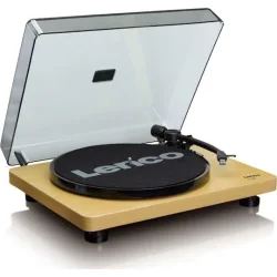 Lenco L-30 L-30W Πικάπ με Belt Drive και Προενίσχυση Καφέ