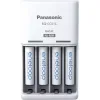 Panasonic Eneloop Basic BQ-CC51 Φορτιστής 4 Μπαταριών Ni-MH Μεγέθους AA/AAA Σετ με 4x AAA 800mAh σε Λευκό χρώμα