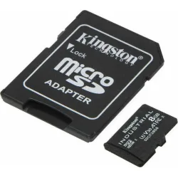Kingston Industrial microSDHC 8GB Class 10 U3 V30 A1 UHS-I με αντάπτορα