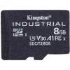 Kingston Industrial microSDHC 8GB Class 10 U3 V30 A1 UHS-I με αντάπτορα