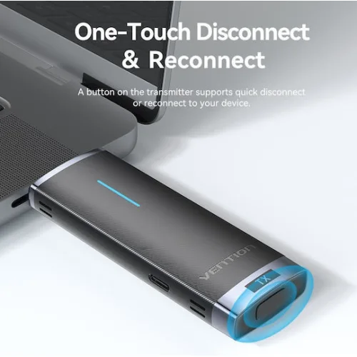 Vention 1278526 USB Αντάπτορας Δικτύου για Ενσύρματη σύνδεση Ethernet