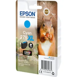 Epson 378XL Γνήσιο Μελάνι Εκτυπωτή InkJet Κυανό (C13T37924010)