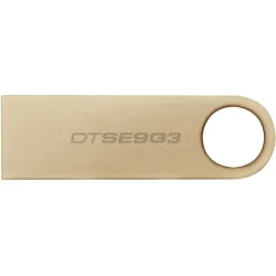 Kingston Datatraveler Se9 G3 128GB USB 3.2 Stick Χρυσό