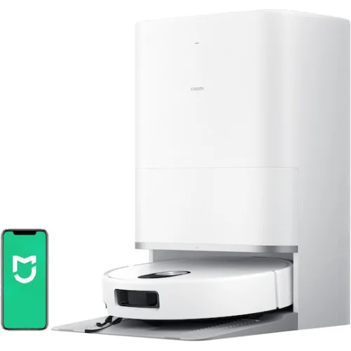Xiaomi Robot Vacuum 5 Σκούπα Ρομπότ για Σκούπισμα & Σφουγγάρισμα με Wi-Fi Λευκή